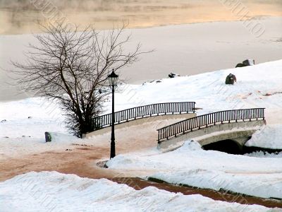Winter bridge