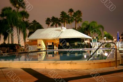 Pool at Night