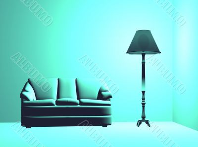 Blue room