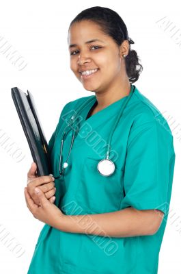 Attractive lady doctor