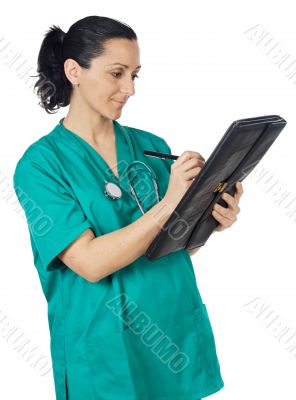 attractive lady doctor