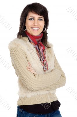 attractive and elegant business woman