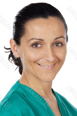 attractive lady doctor