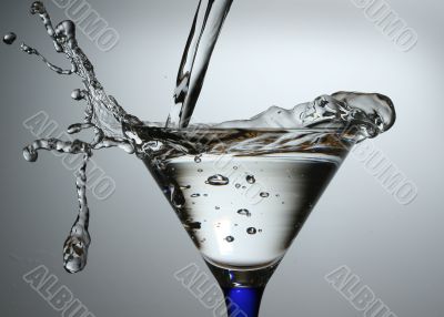 Water and glass