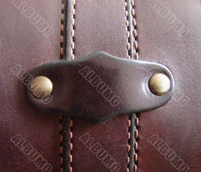 Leather belt