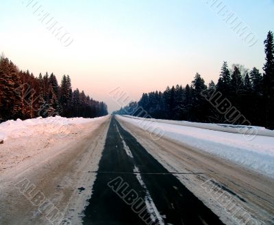 Snowy Road