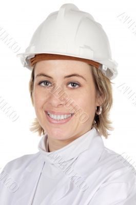 attractive lady architect