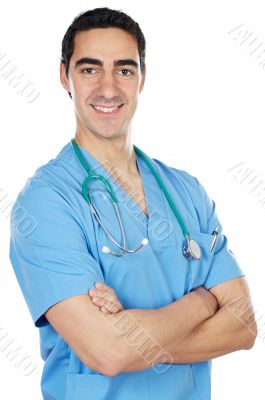 happy doctor