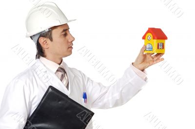 attractive young architect