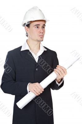 attractive young architect