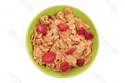 Bowl of cornflakes