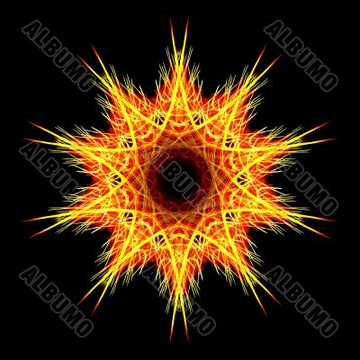 Fractal stars