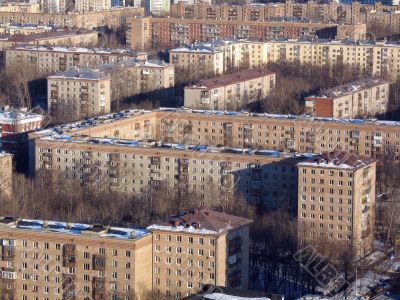 City roofs