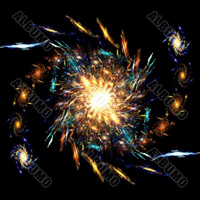Fractal stars