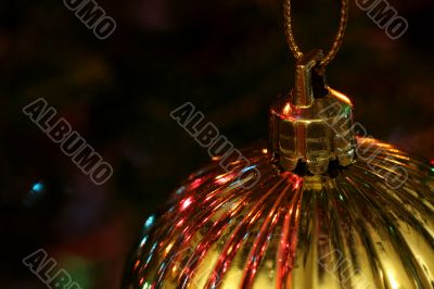 Golden Bauble Upclose