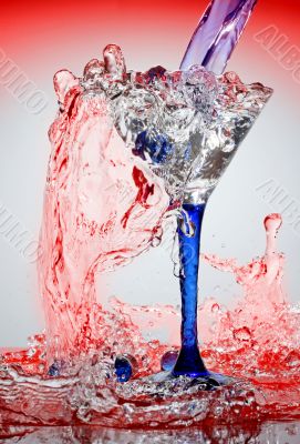 Water and glass