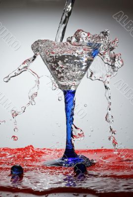 Water and glass