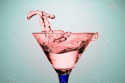Water and glass