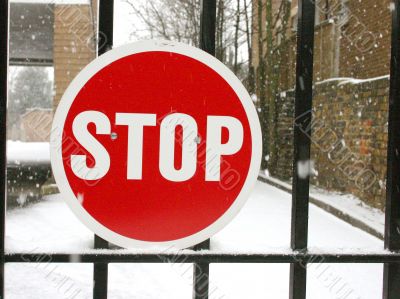 Stop sign