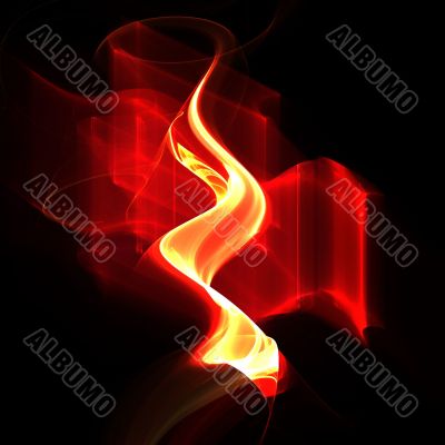 Fractal flames