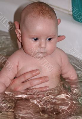take a bath