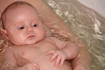 take a bath