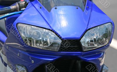 Blue Scooter