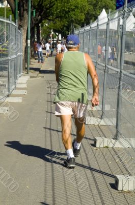 Man walking
