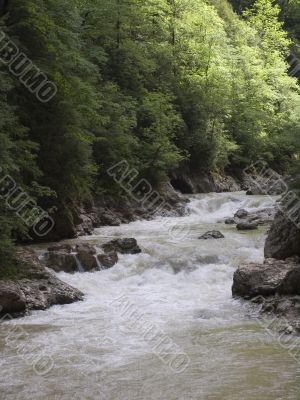 The river Kurdzhips