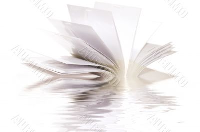 Empty photograph album