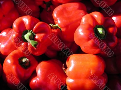 Red peppers