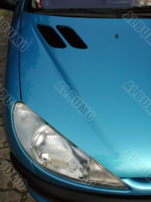 Peugeot 206 car front