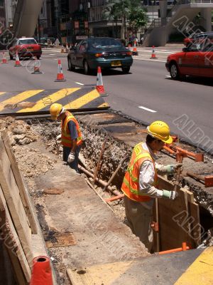 street workers