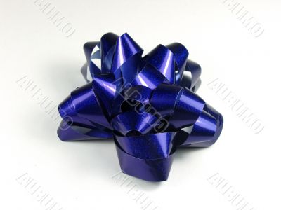 Blue bow