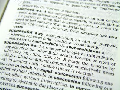definition of successful