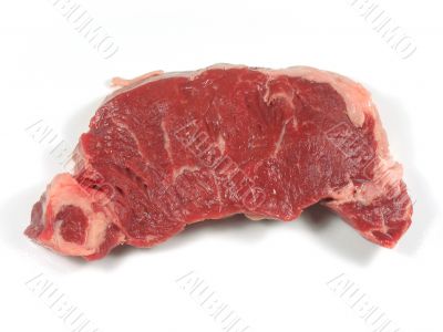 Raw Sirloin steak