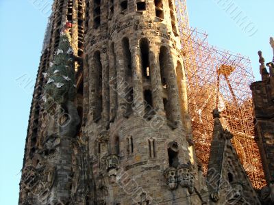 Barcelona. Cathedral Sagrada Familia