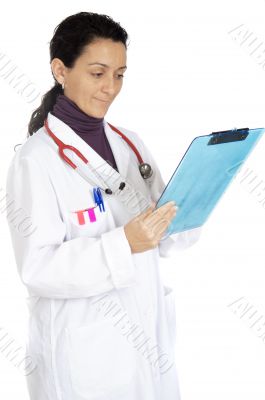 attractive lady doctor
