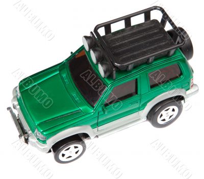 Green car