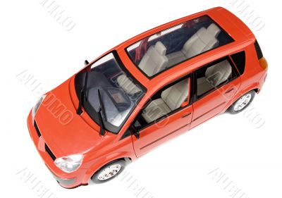 Red car