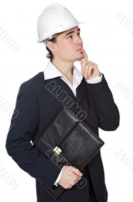 attractive young architect