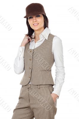 attractive and elegant business woman