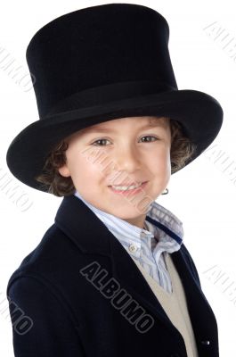 Adorable child with hat