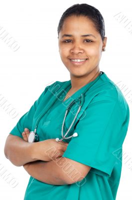 Attractive lady doctor