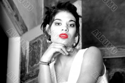 Red lips