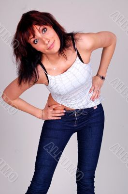 posing