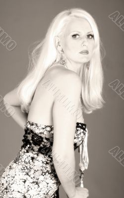 beautiful blond girl
