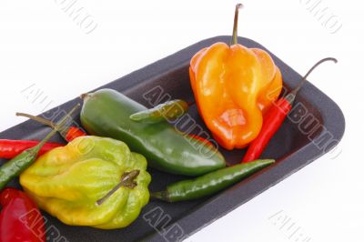 mixed chili tray