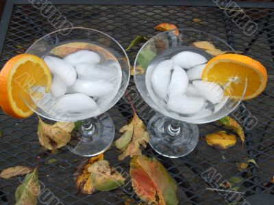 Martini on Ice