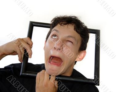 Framed boy